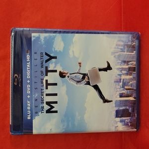 😎 The Secret Life of Walter Mitty Blu-ray disc + DVD movie